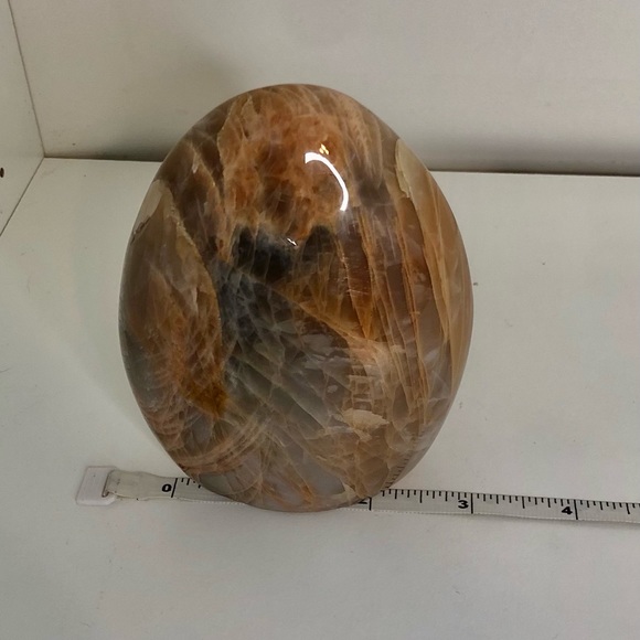 Black/Peach Moonstone Freeform - Picture 4 of 9